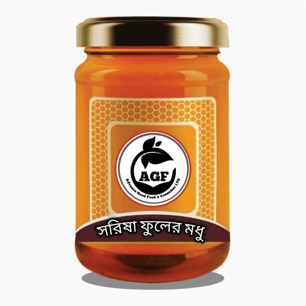 এ জি এফ সরিষা ফুলের  মধু ৫০০ মিলি।