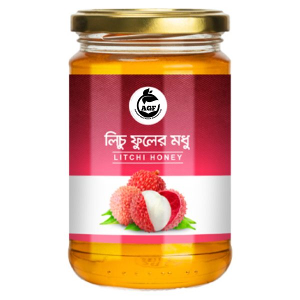 এ জি এফ লিচু ফুলের  মধু ৫০০ মিলি।